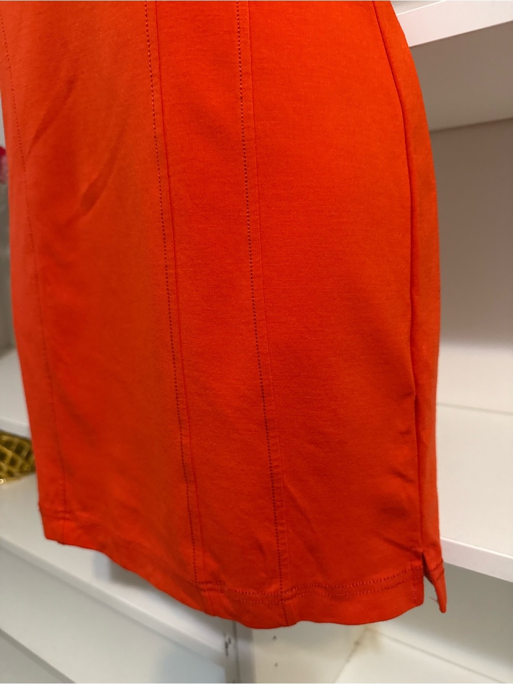 URBAN OUTFITTERS ORANGE STRAPLESS DRESS SP - Picture 6 of 10